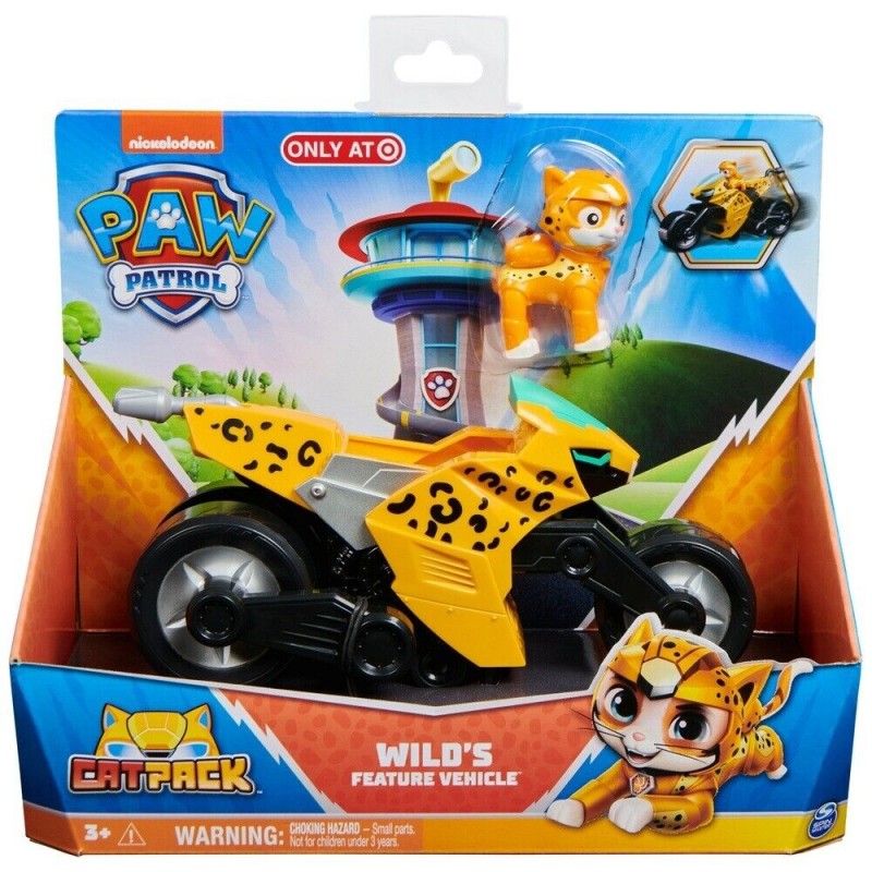 PAW PATROL CATPACK WILD'S CON VEICOLO