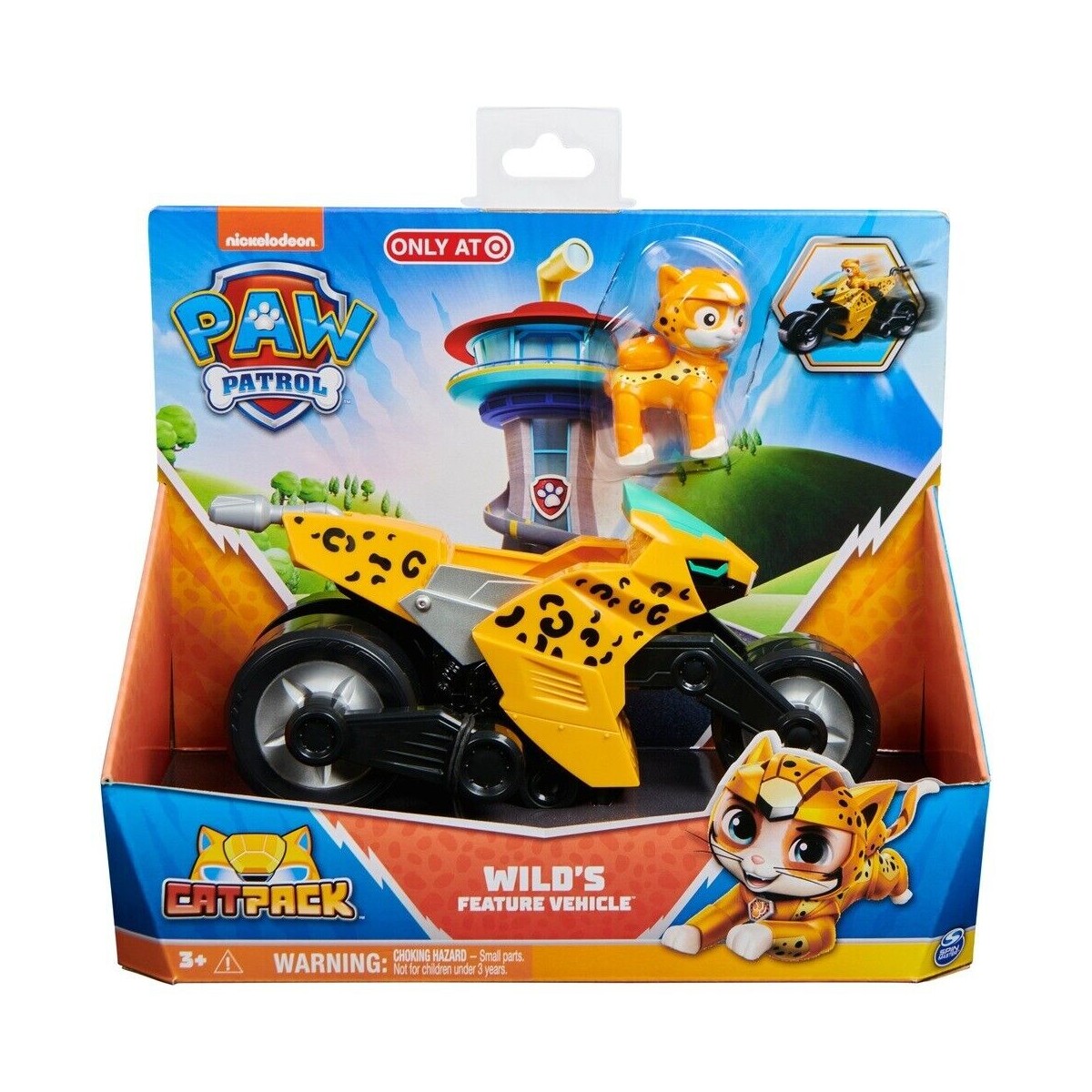 PAW PATROL CATPACK WILD'S CON VEICOLO