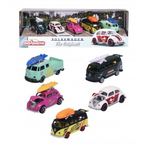 MAJORETTE VOLKSWAGEN THE ORIGINALS 5 VEICOLI