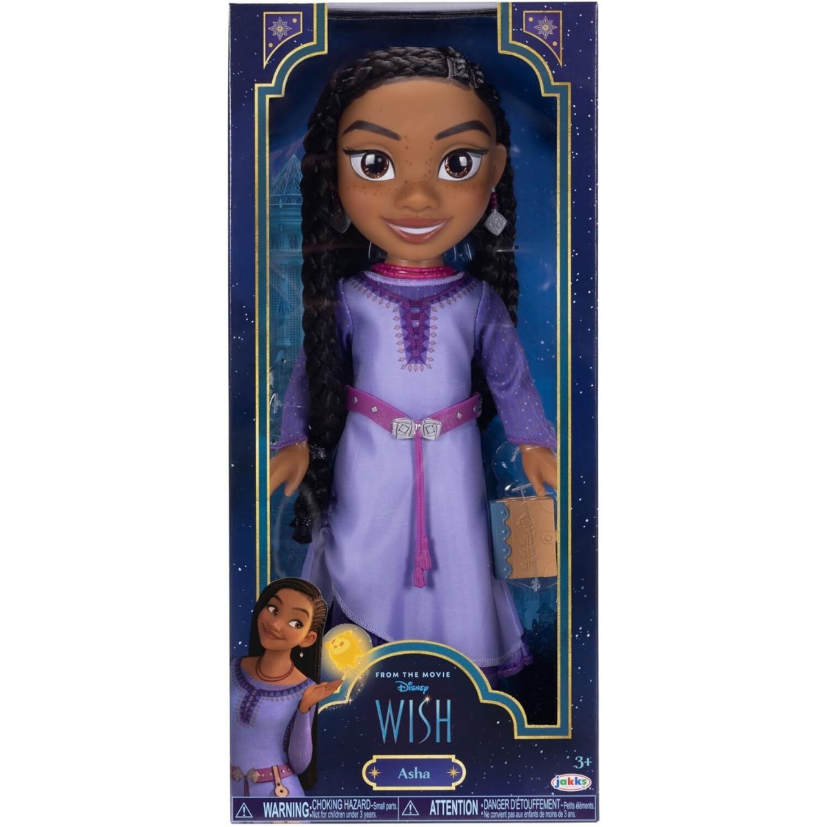 DISNEY PRINCESS WISH ASHA BAMBOLA 38CM.
