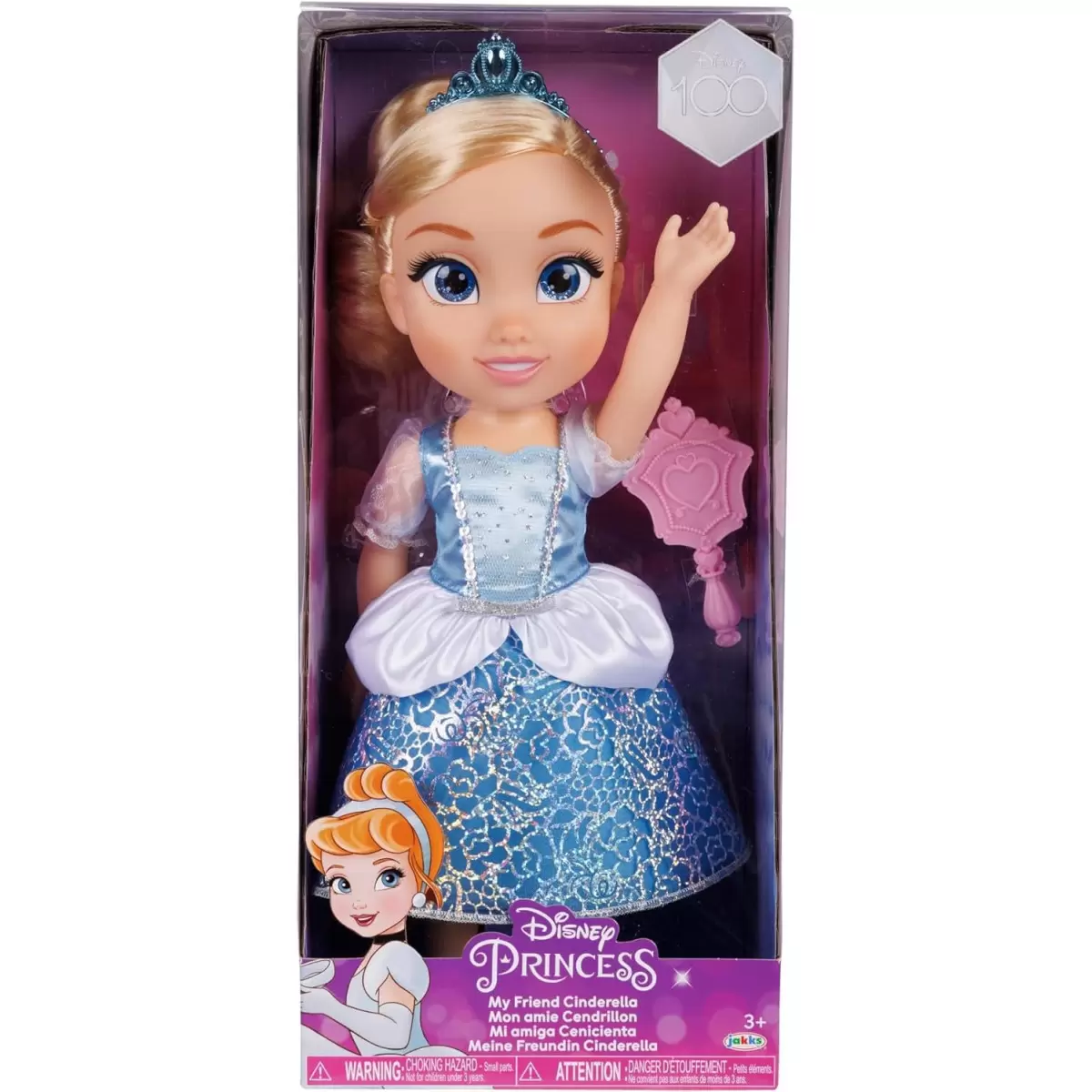 PRINCESS DISNEY CENERENTOLA MIA AMICA 38CM.
