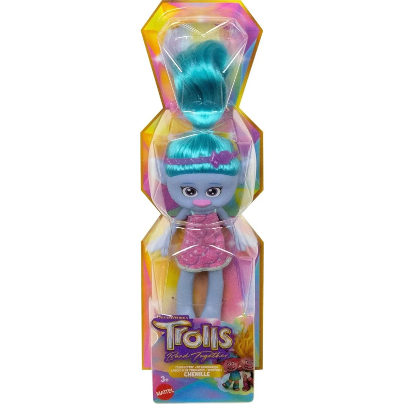TROLLS CHENILLE FASHION DOLLS 20CM ASS. HFN03