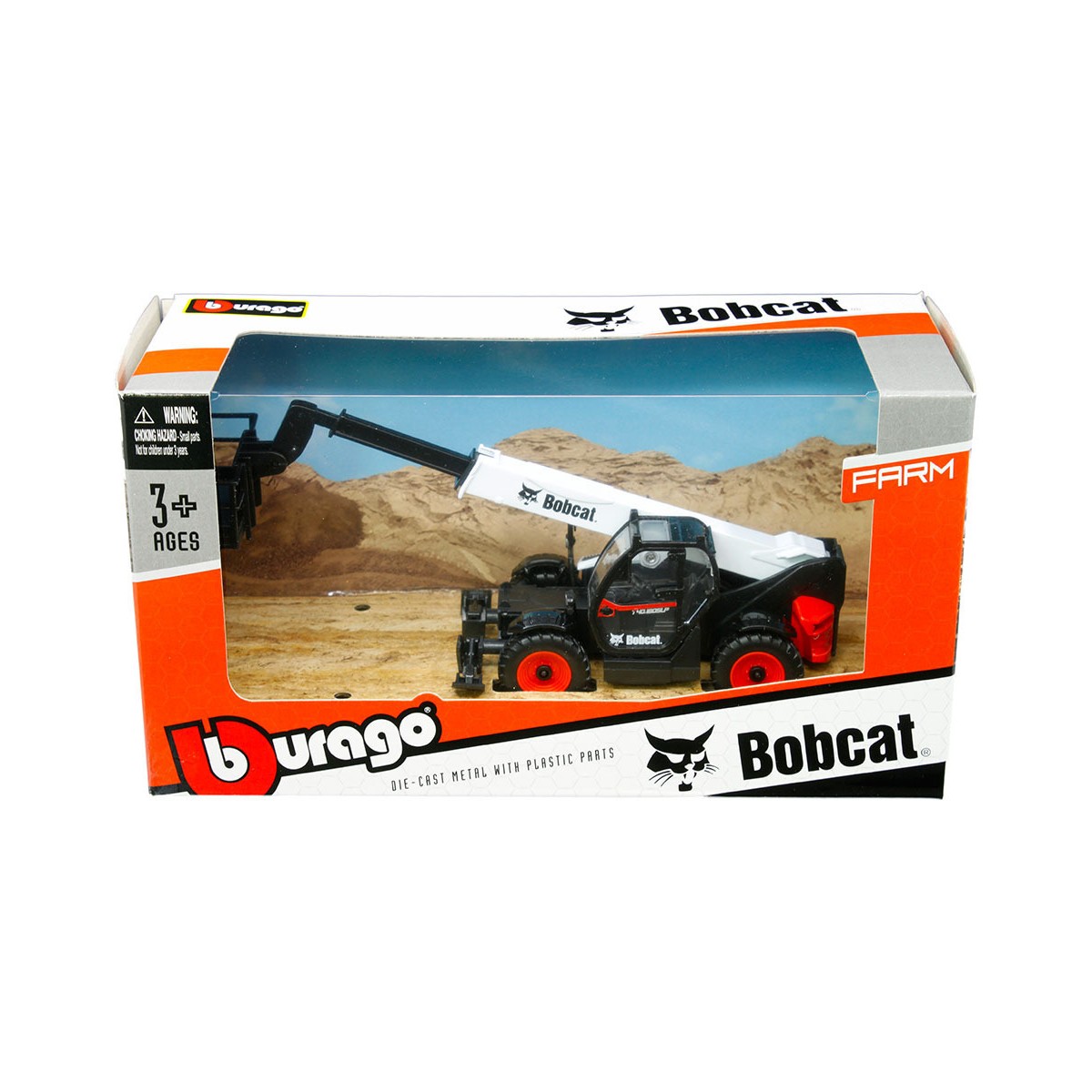 BURAGO BOBCAT MEZZI DA LAVORO 1/24