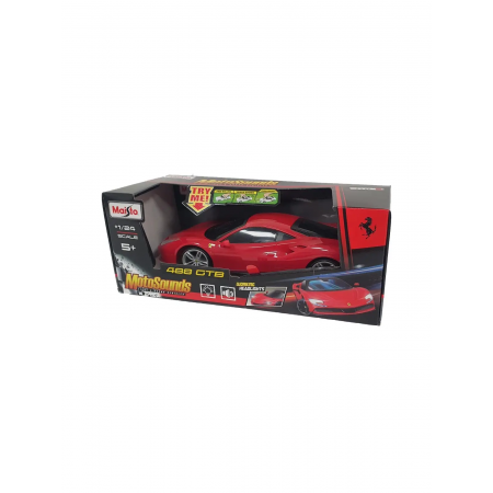 MAISTO MOTOR SOUNDS AUTO FERRARI 488 GTB 1/24