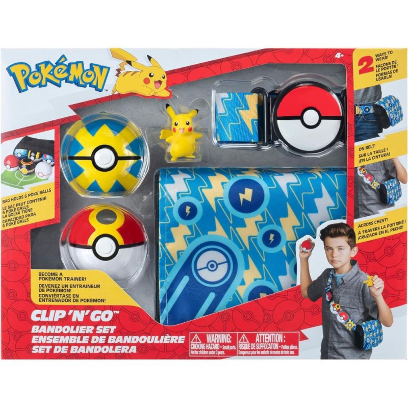 POKE'MON SET CINTURA CON PIKACHU