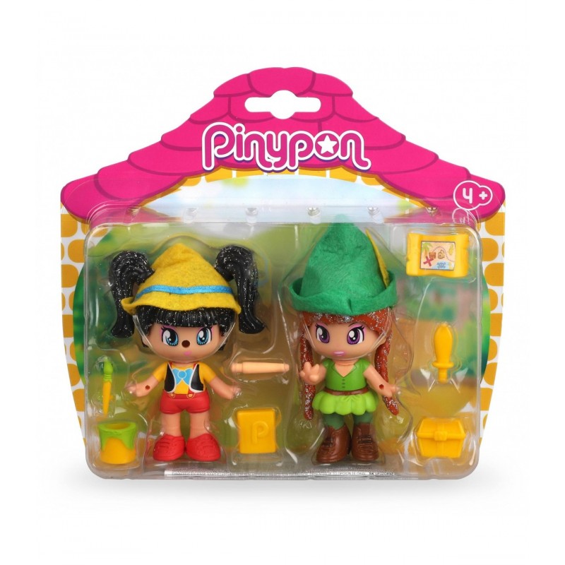 PINYPON BLISTER 2 PERSONAGGI FIABE