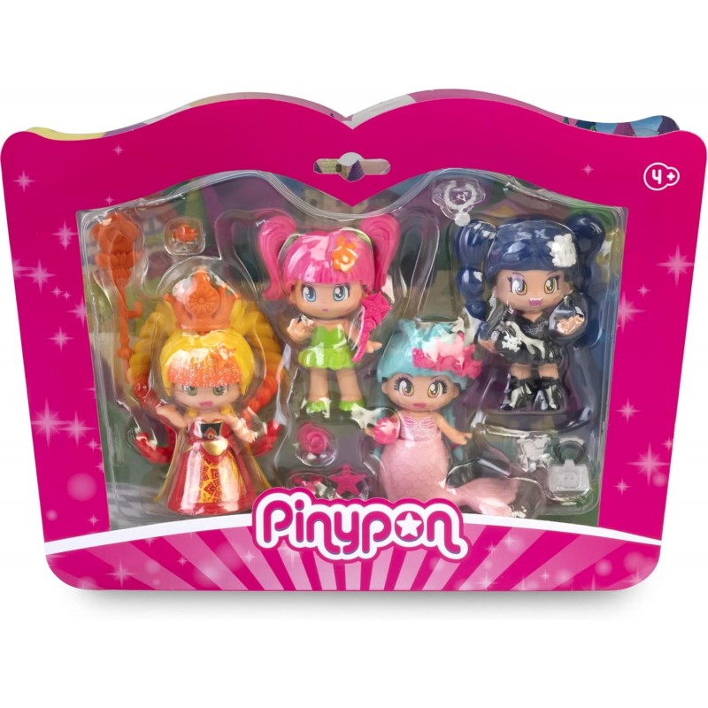 PINYPON VALIGETTA 4 PERSONAGGI