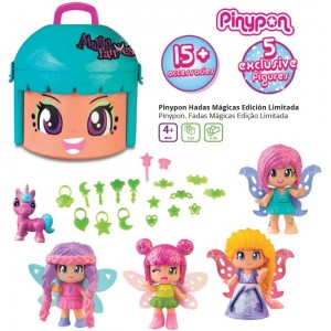 PINYPON MAGIC FAIRIES VALIGETTA 5 PERSONAGGI