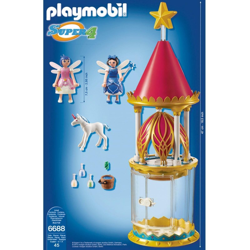PLAYMOBIL SUPER 4 CASA DELLE FATE 6688