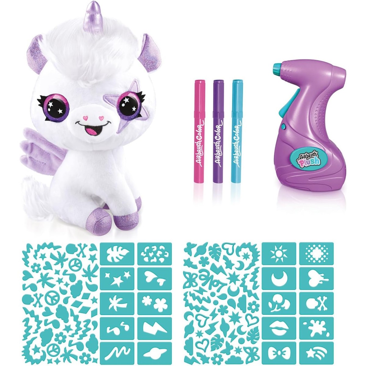 AIRBRUSH PLUSH MAGICO UNICORNO