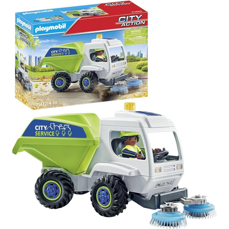 PLAYMOBIL CITY PULIZIA SPAZZATRICE 71432