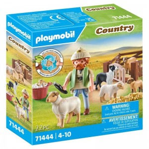 PLAYMOBIL FATTORIA PASTORE CON GREGGE 71444