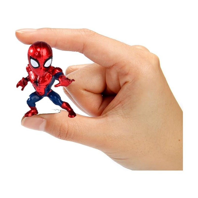 SPIDERMAN PERSONAGGIO DIE CAST 6.5 CM. 4 MODELLI