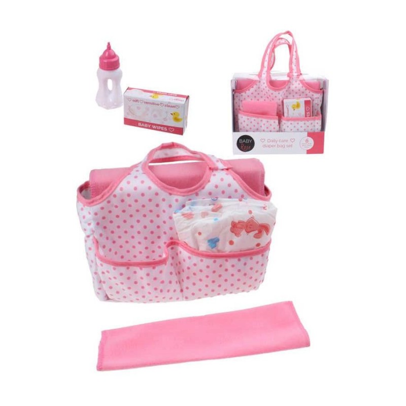 BABY ROSE BORSETTA CON ACCESSORI BAMBOLA 6PZ.