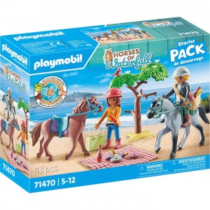 PLAYMOBIL STARTER PACK GITA A CAVALLO 71470