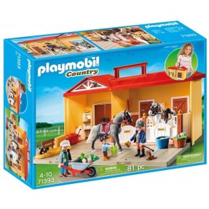 PLAYMOBIL TAKE ALONG HORSE CENTER 71393
