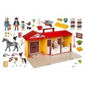 PLAYMOBIL TAKE ALONG HORSE CENTER 71393