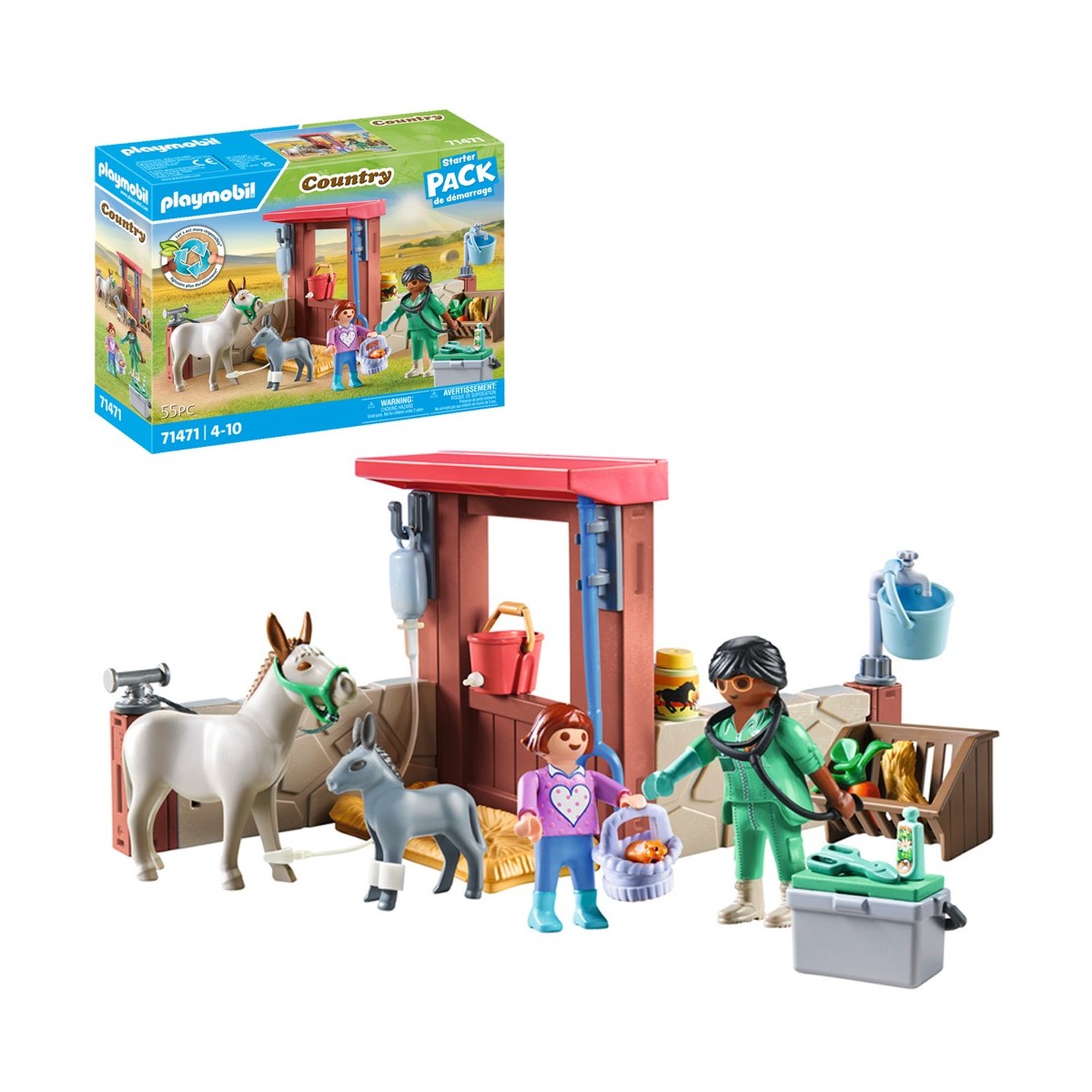 PLAYMOBIL STARTER PACK VETERINAIO DELLA FATTORIA 71471