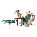 PLAYMOBIL STARTER PACK PIRATA CON ALLIGATORE 71473