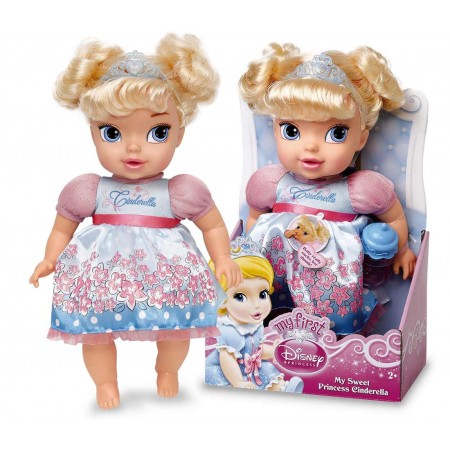 PRINCESS CENRENTOLA BABY 30CM. CON ACCESSORI