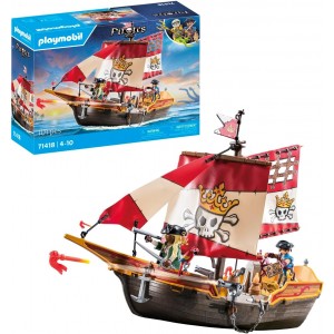PLAYMOBIL PIRATI NAVE PIRATI 71418