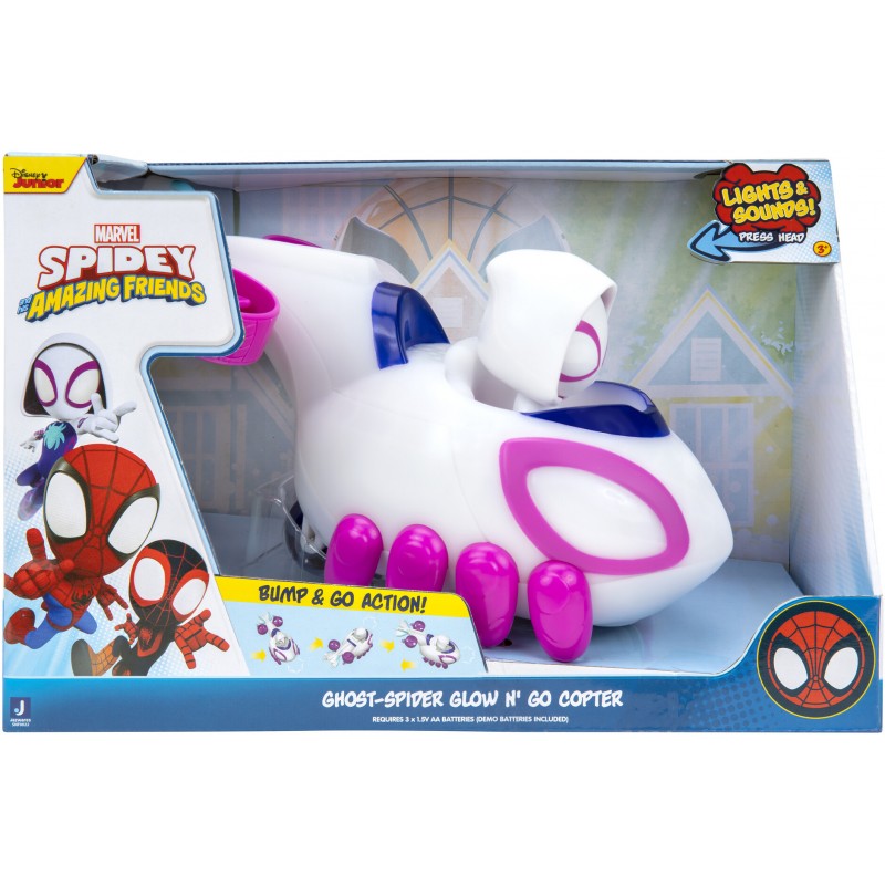 SPIDEY ELICOTTERO DI GHOST-SPIDER LUMINOSO
