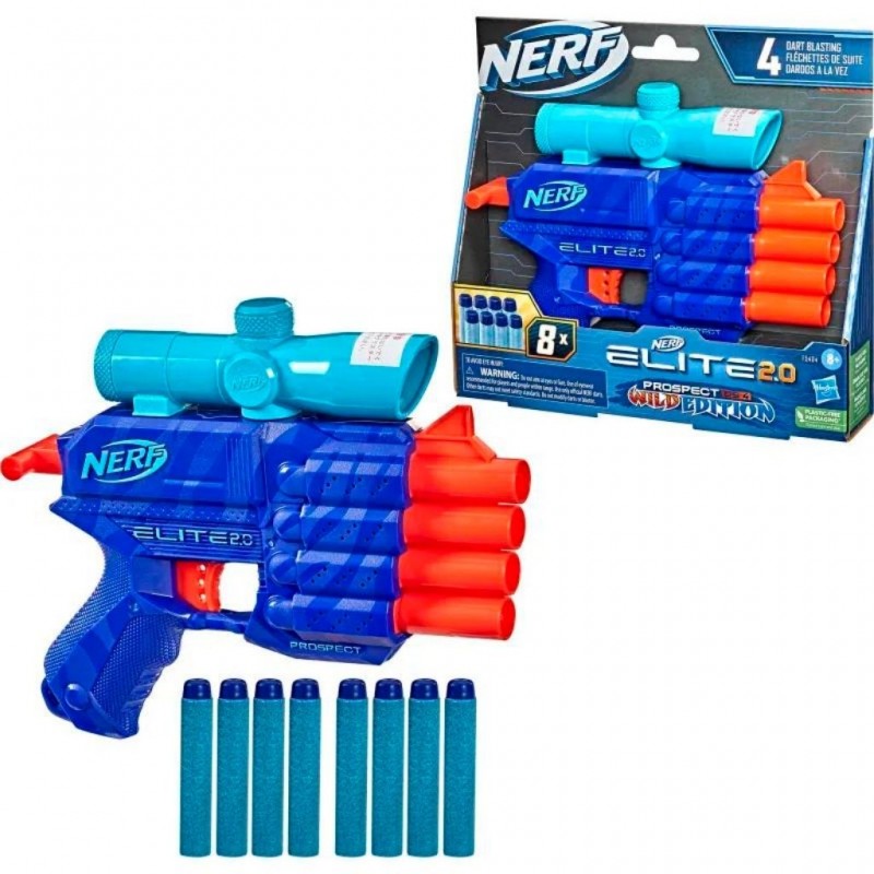 NERF ELITE 2.0 PROSPECT QS-4 WILD EDITION