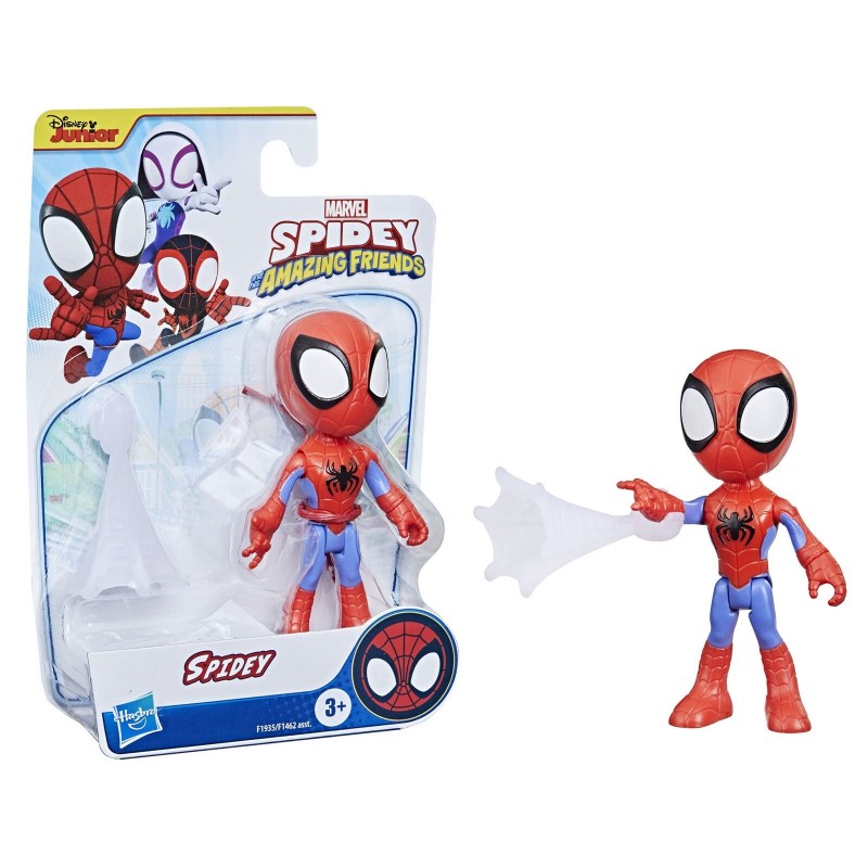 SPIDEY PERSONAGGIO 10CM. CON ACCESSORI