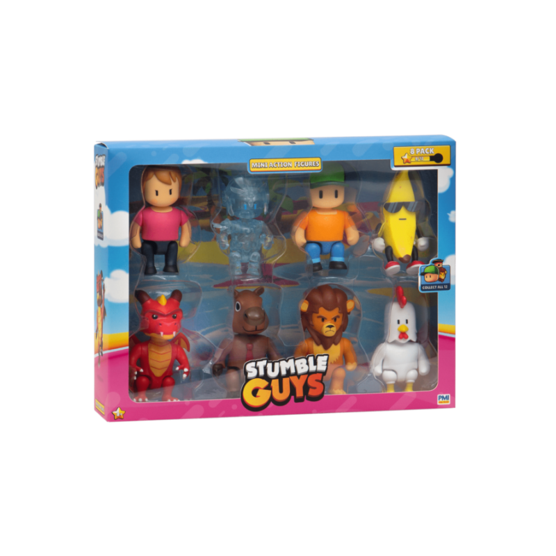 STUMBLE GUYS PACK PERSONAGGI 8CM. 8PZ.