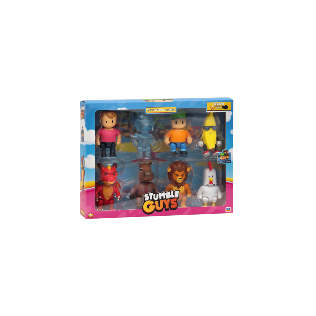 STUMBLE GUYS PACK PERSONAGGI 8CM. 8PZ.