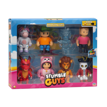 STUMBLE GUYS PACK PERSONAGGI 8CM. 8PZ.