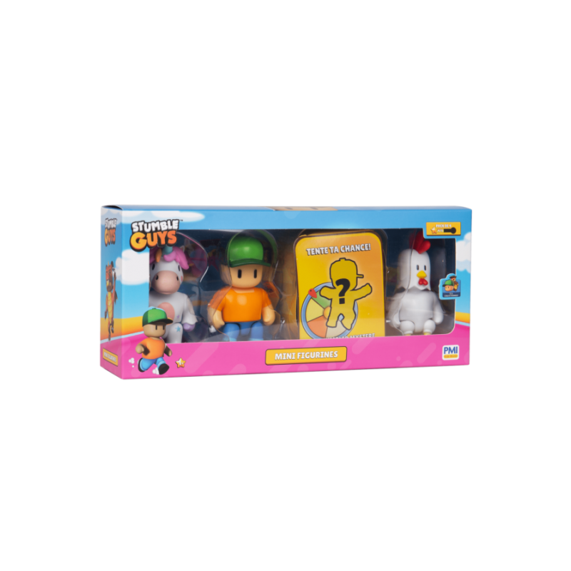 STUMBLE GUYS PACK PERSONAGGI 8CM. 4PZ.