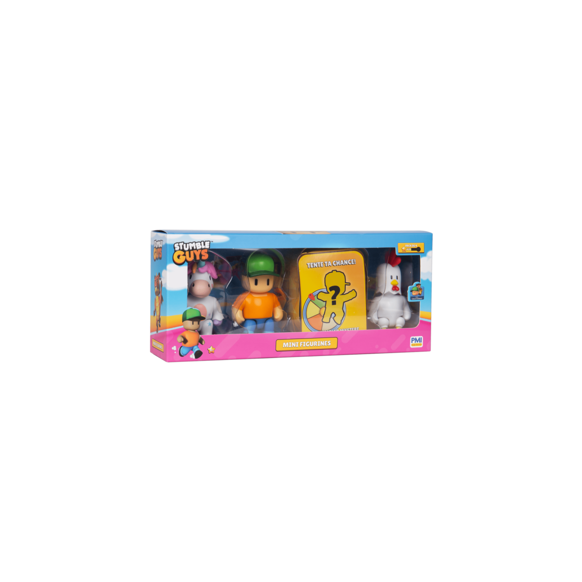 STUMBLE GUYS PACK PERSONAGGI 8CM. 4PZ.