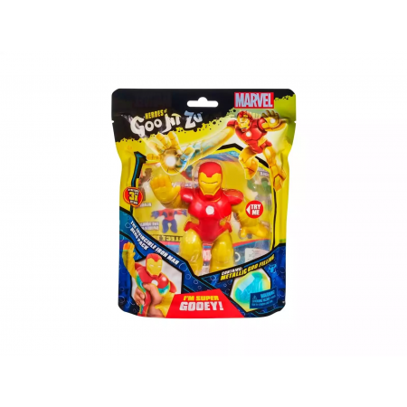 GOOJIT ZU HEROES  IRON MAN SUPER STRETCHY!