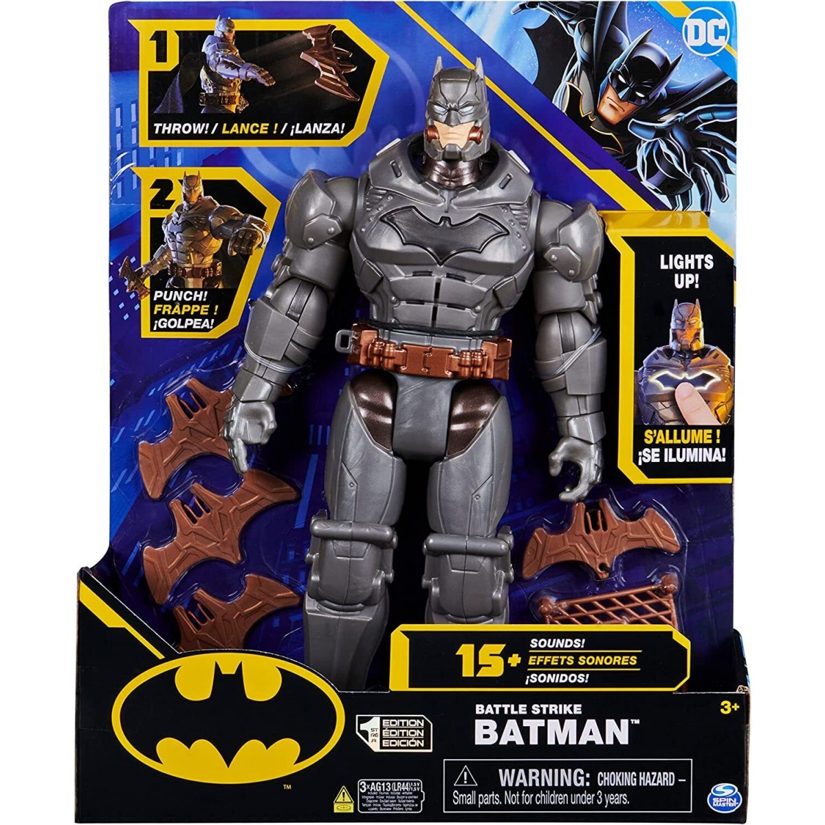BATMAN PERSONAGGIO DELUXE BATTLE STRIKE