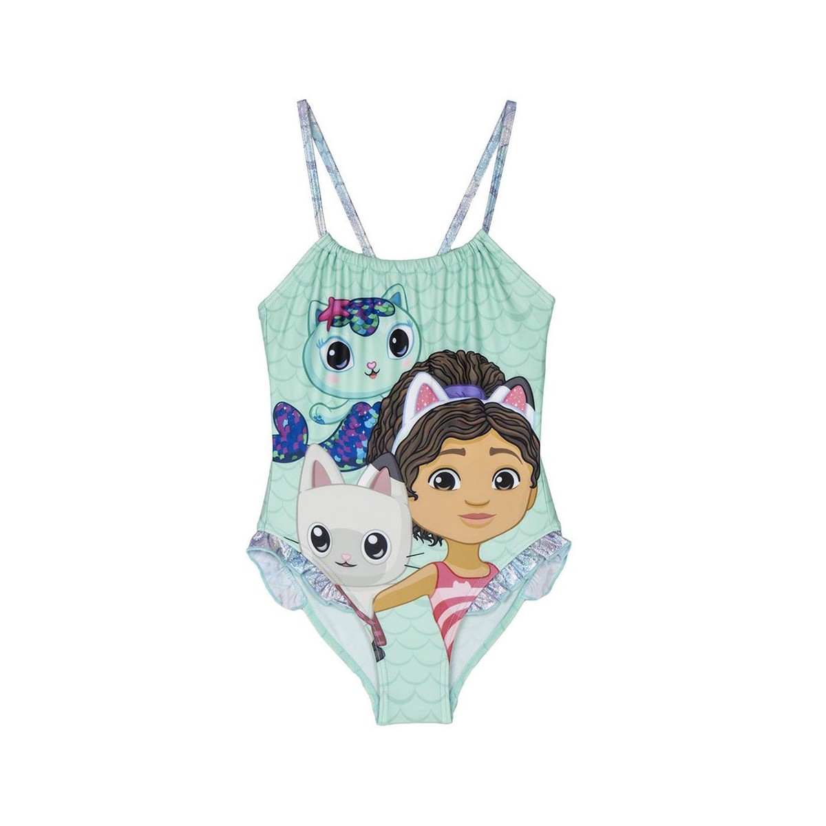 GABBY'S DOLLHOUSE COSTUME BIKINI  MARE 2 ANNI