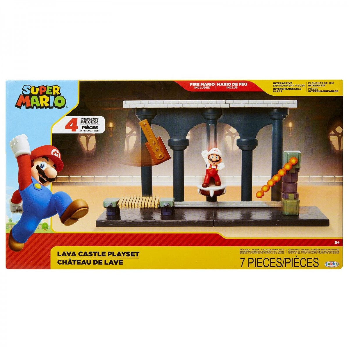 SUPERMARIO CASTELLO LAVA PLAYSET