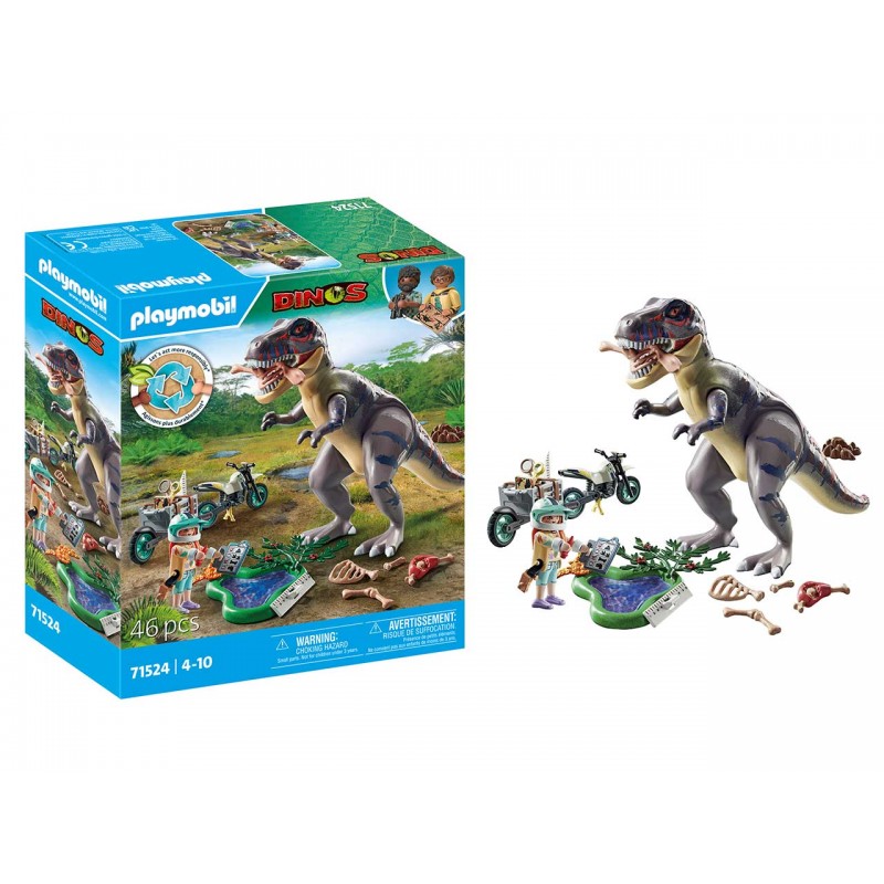 PLAYMOBIL DINOSAURI SULLE TRACCIE DEL T REX 71524