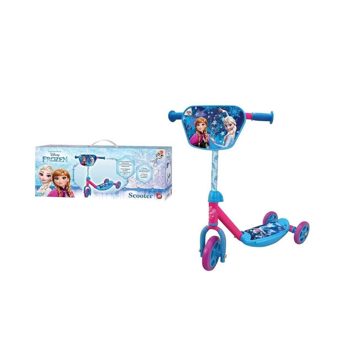 FROZEN MONOPATTINO 3 RUOTE