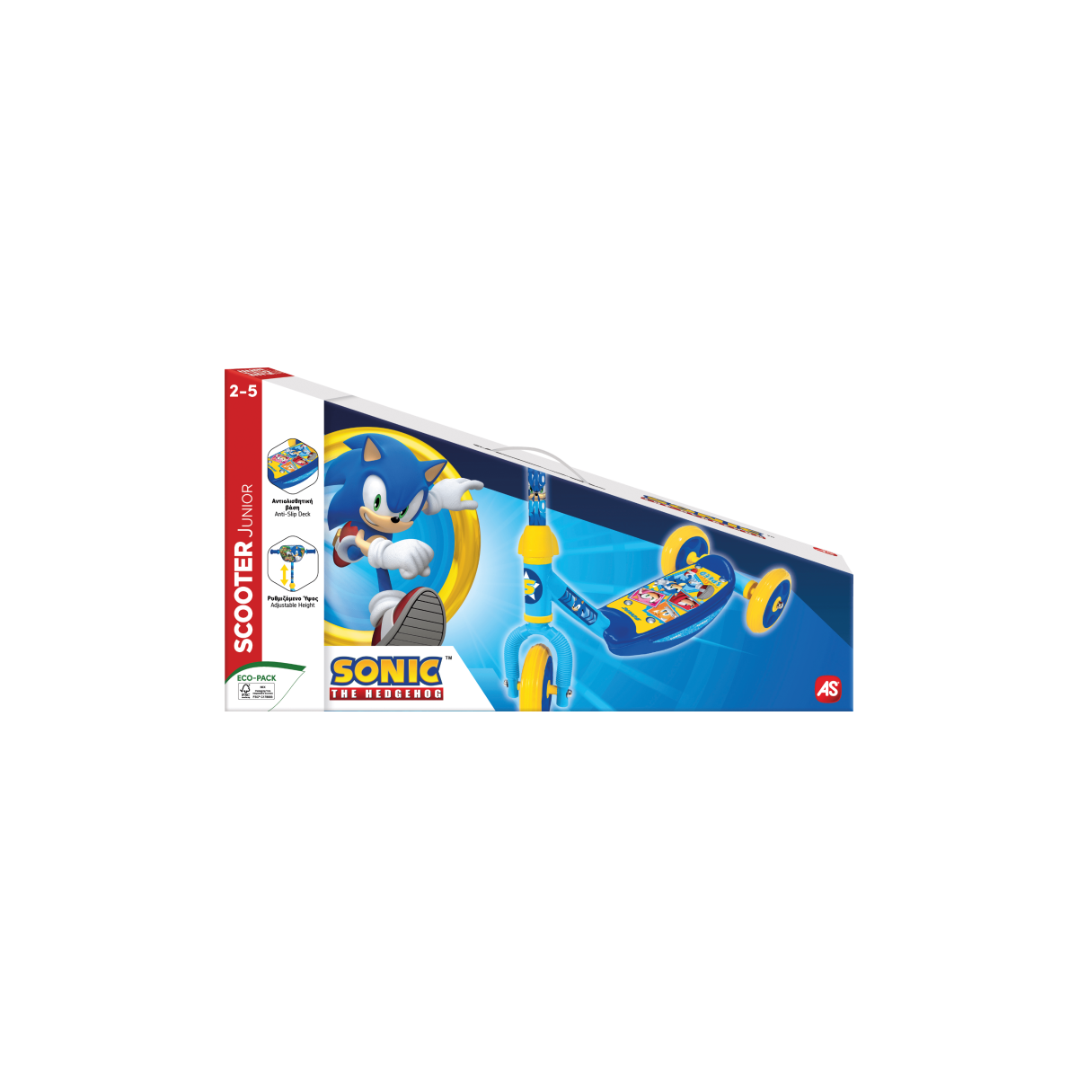 SONIC MONOPATTINO 3 RUOTE