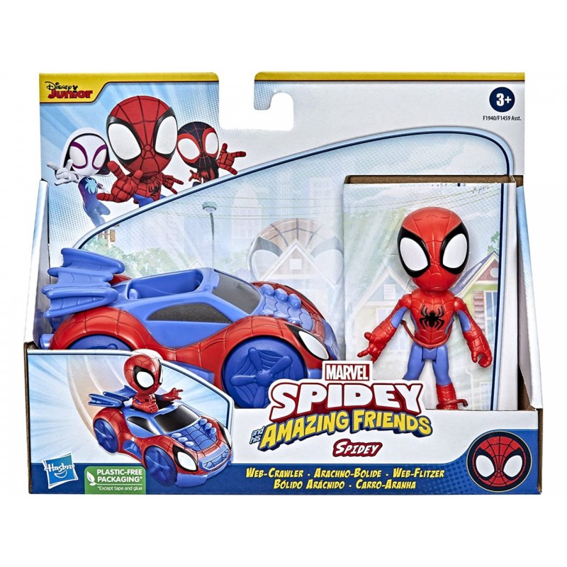 SPIDEY PERSONAGGIO CON WEB-CRAWLER