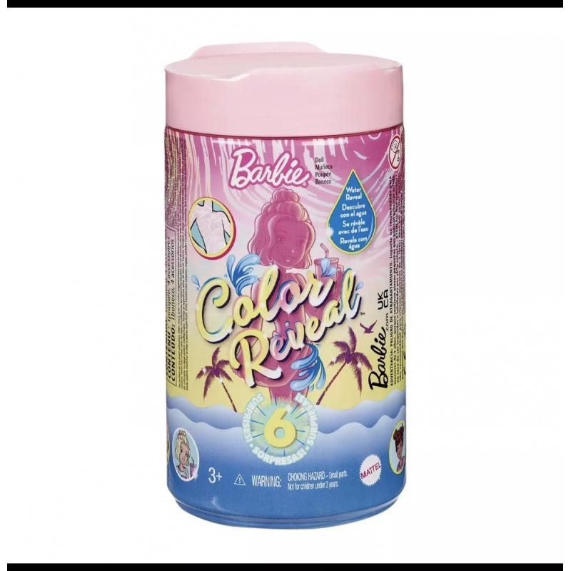 BARBIE CHELSEA COLOR REVEAL 6 SORPRESE