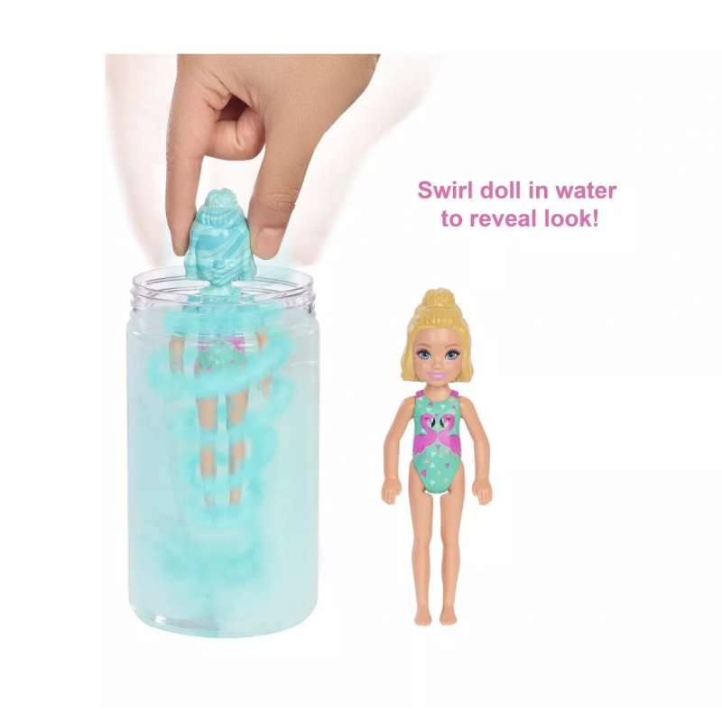 BARBIE CHELSEA COLOR REVEAL 6 SORPRESE