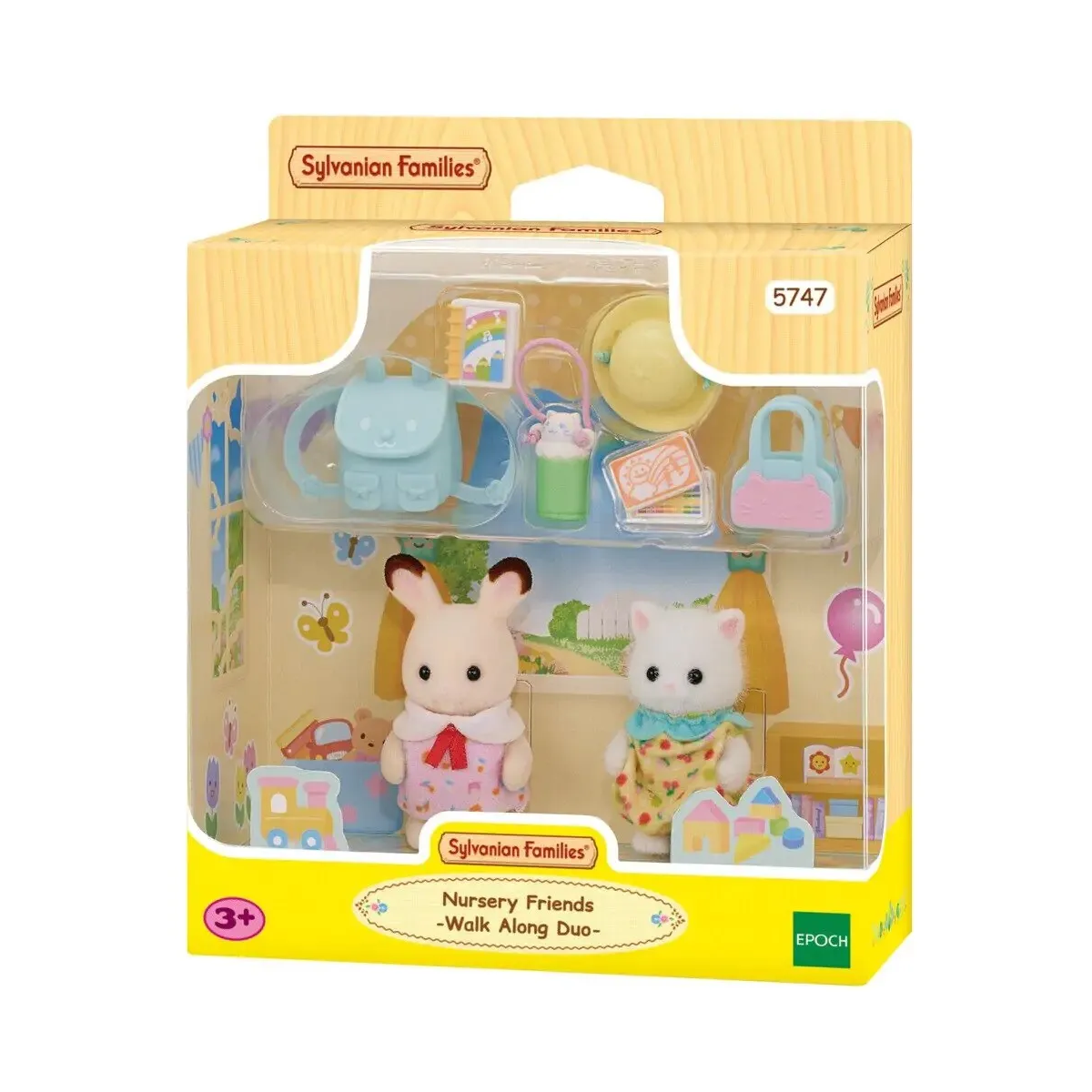 SYLVANIAN FAMILIES AMICI DELL'ASILO A PASSEGGIO