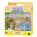 SYLVANIAN FAMILIES AMICI DELL'ASILO TRIO IN PISCINA