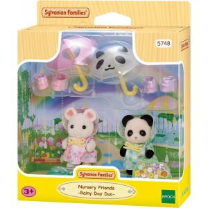 SYLVANIAN FAMILIES AMICI DELL'ASILO SOTTO LA PIOGGIA