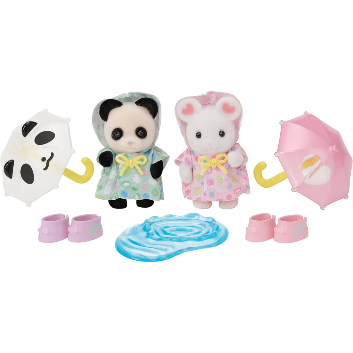 SYLVANIAN FAMILIES AMICI DELL'ASILO SOTTO LA PIOGGIA