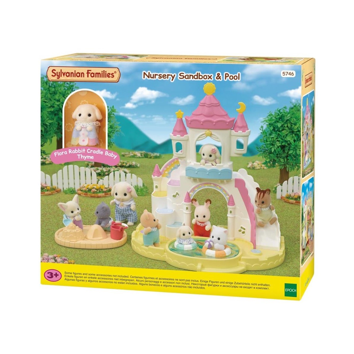 SYLVANIAN FAMILIES PISCINA E SABBERIA DELL'ASILO