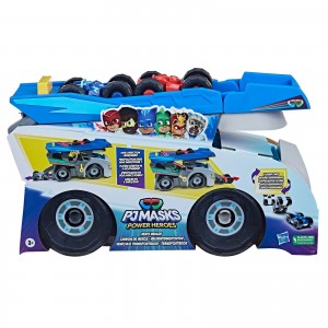 PJMASKS POWER HEROES CAMION TRASPORTO