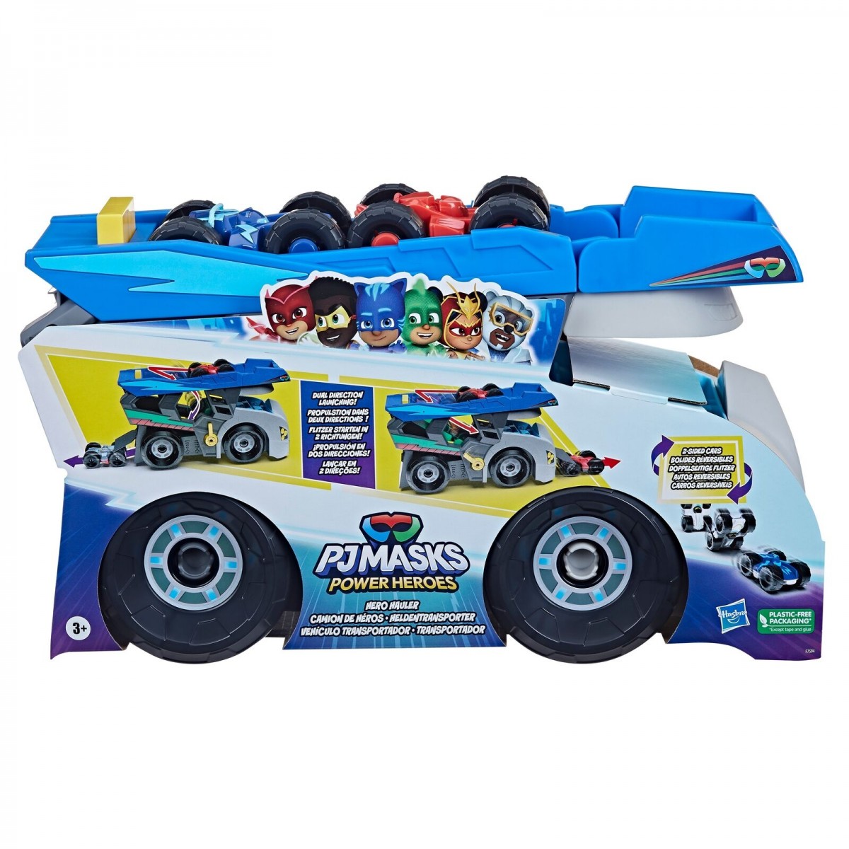 PJMASKS POWER HEROES CAMION TRASPORTO